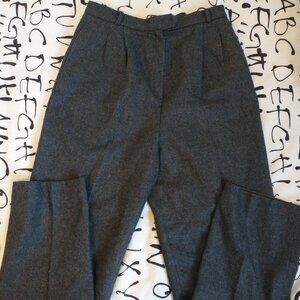 Vintage 80s wool trousers